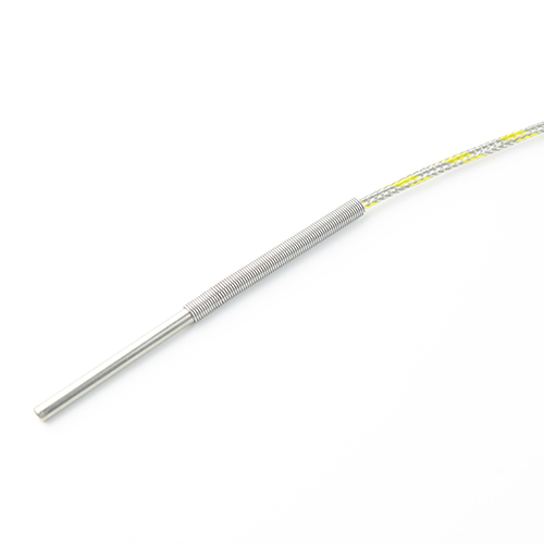 Classic cable probe with fiberglass cable and metal pocket. Available as K Type Thermocouple