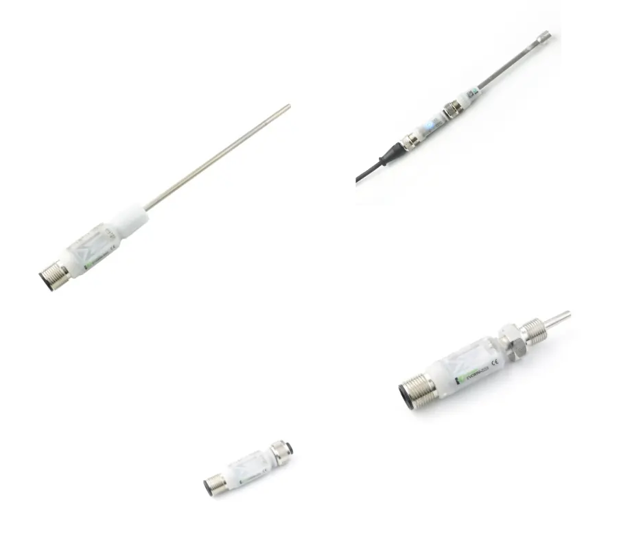 Modbus RS485 temperature sensors with integrated Modbus RTU converter. Our Modbus RTU temperature sensors include a Modbus temperature transmitter and are available in extremely compact designs