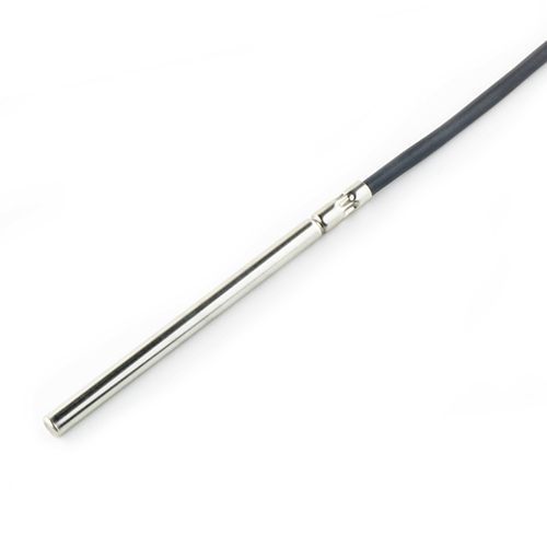 Classic cable probe with silicon cable and metal pocket available as NTC, Pt100 and Pt1000